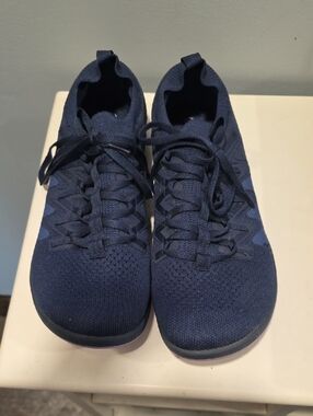 WHITIN Navy Knit Running Sneakers for Men Size 46